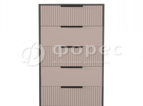 Ниагара комод 5ящ. роза-3