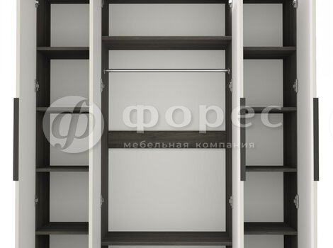 Ниагара шкаф 4ств белый-3