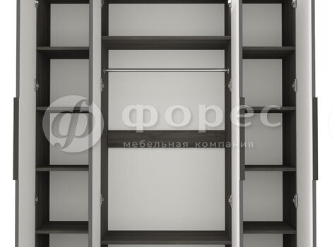 Ниагара шкаф 4ств грей-3